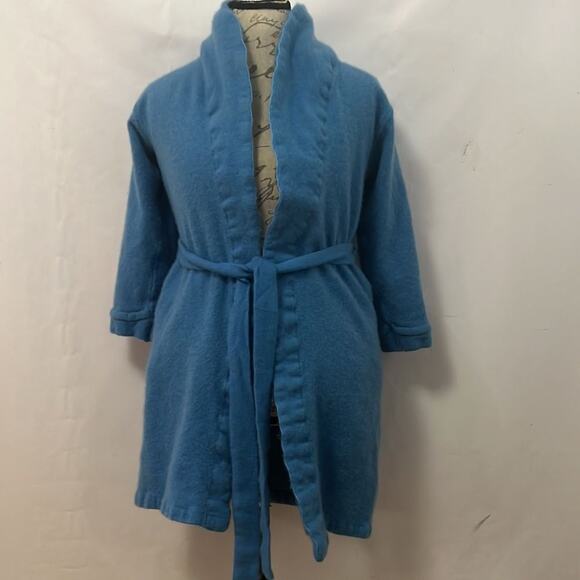 CASHMERE BOUTIQUE 100% CASHMERE ROBE SIZE S/M - Picture 2 of 7